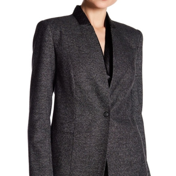 T Tahari Adara Single Button Jacket (US2)